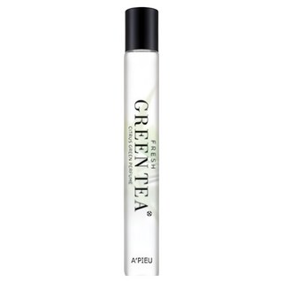 A'pieu 隨身滾珠香水 GREEN TEA 綠茶, Citrus Green Perfume, 9.5ml, 1件
