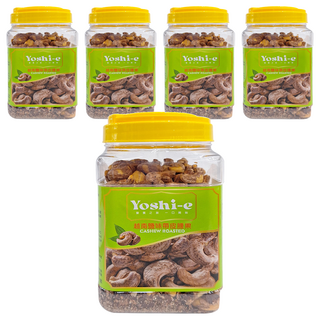 Faminuts 越南鹽味帶皮腰果 香脆美味 健康零食首選, 380g, 5罐