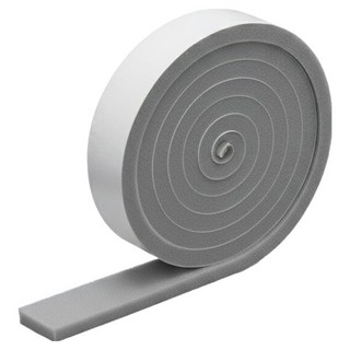 FANCY LIFE 門窗防風隔音條 3cm x 2m 灰色 保暖, 1個