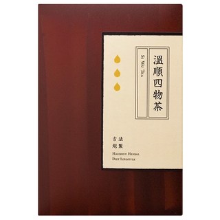 SEE IN HERB 新譯漢方 漢方養生茶包 溫順四物茶 9 x11.5x13m, 5g, 10包, 1盒