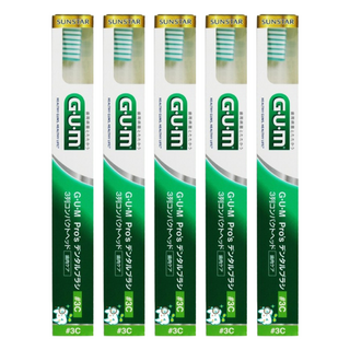 SUNSTAR 三詩達 G.U.M 先端超細型牙周牙刷 3排22束, 1入, 5支