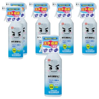 LEC 激落君電解水清潔劑, 400ml, 6瓶