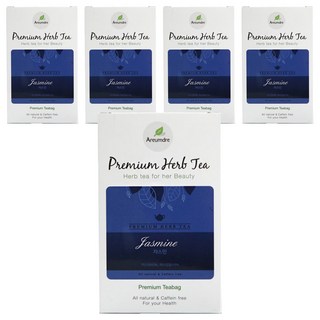 areumdre 優質白茉莉花草茶, 1.1g, 20入, 5個