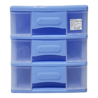 小博士 3層收納櫃 PP材質, 33 x 25 x 28cm, A-186, 1個