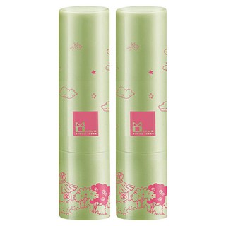 MOMUS 美白潤唇修護素+Plus 質地滑順清爽不黏膩 植物油成分深度滋潤修復 有效改善暗沉唇色, 蘋果, 3.5g, 2支