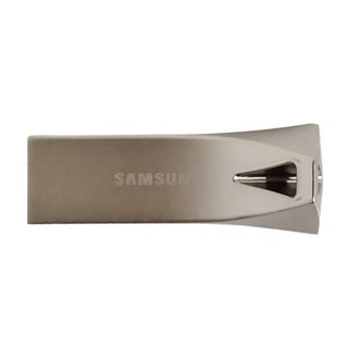 SAMSUNG 三星 BAR Plus USB 3.1 隨身碟 MUF-128BE3 香檳銀, 128GB, 1個
