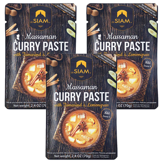 deSIAM 暹羅瑪斯曼咖哩膏, 70g, 3包