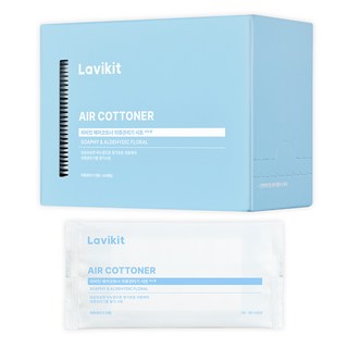 라비킷 에어코트너 시트 섬유유연제 비누향 본품, 40개입, 1개