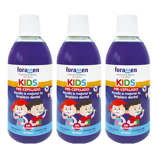 foramen 牙菌斑顯示劑, 500ml, 3瓶