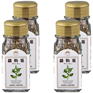 新光洋菜 羅勒葉 優質切碎羅勒, 10g, 4罐