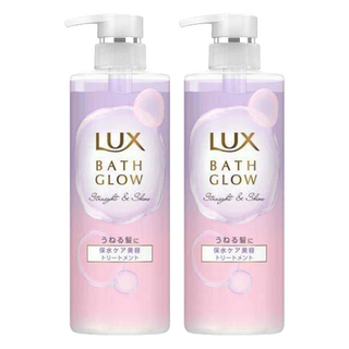LUX 麗仕 Bath Glow 亮澤保水潤髮乳 毛躁髮專用, 490g, 2瓶