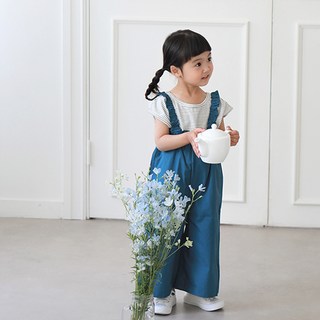 CONTIKIDS 女童透氣夏季吊帶褲