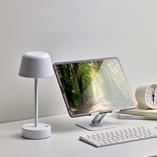 지노바 무선 머쉬룸 테이블 버섯 무드등, 화이트