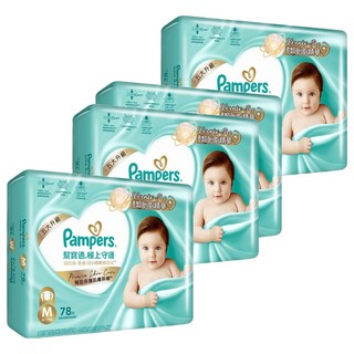 Pampers 幫寶適 原廠公司貨 極上守護 一級幫黏貼型護膚尿布/紙尿褲 6~11kg, M, 312片