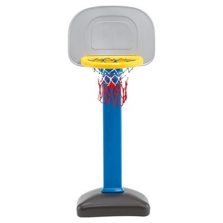 Ching Ching 標準型籃球架二段式 63*56*200cm, 藍色 + 灰色, 1組