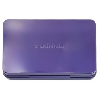 Shachihata 寫吉達 中油性印台 HGN-2 日本制, 紫色, 1個