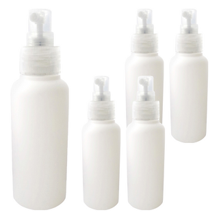 台灣 COSMOS 噴瓶 318P 100ml, 霧面白, 5個