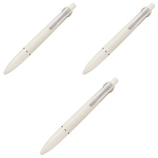 Uni 三菱 JETSTREAM Light Touch 墨水多功能筆 MSXE-LS 0.5mm, 3個, 柔和白