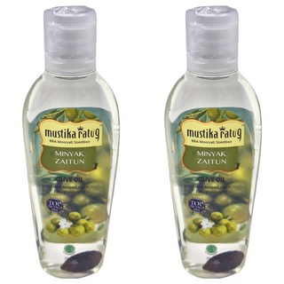 Mustika Ratu 橄欖按摩油-峇里島SPA級身體護理 深層滋潤 舒緩放鬆, 75ml, 2瓶