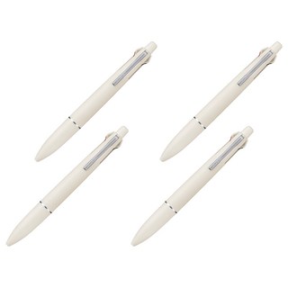 Uni 三菱 JETSTREAM Light Touch 墨水多功能筆 MSXE-LS 0.5mm, 4個, 柔和白