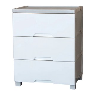 KEYWAY 聯府 特大好運五斗櫃 KS-813, 白色, 3層