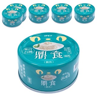 IPET 艾沛 鼎食晶凍貓罐 無添加防腐劑 魚油膠原蛋白, 旗魚, 85g, 6罐