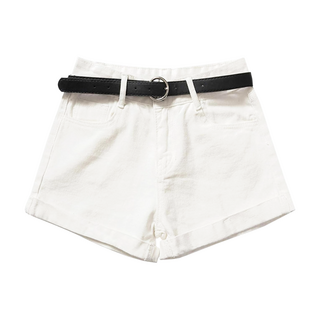 葉子小舖 高腰牛仔短褲 基本款
