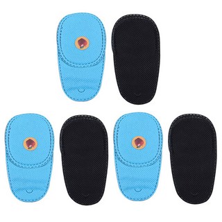 MAME 無黏性眼鏡遮蓋貼 1組, 藍色, 6個