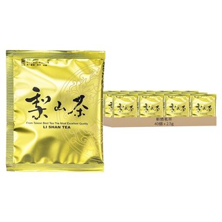 新造茗茶 梨山極品烏龍茶包, 2.5g, 40個裝, 1組