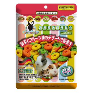 Pet Village 魔法村 鼠兔用綜合玉米甜甜圈, 120g, 1包