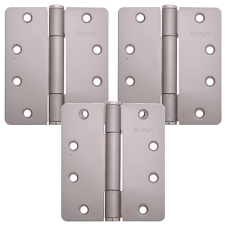 Bumjin 五金 門用鉸鏈 鎳, 3片