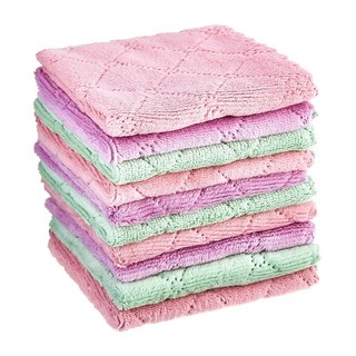 코멧 소프트 양면 벨벳 행주, 10개