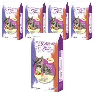 LCB 藍帶廚坊 乾糧, 挑嘴 + 亮毛, 1.36kg, 5袋