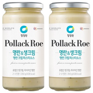 清淨園 明太子奶油義大利麵醬, 350g, 2罐