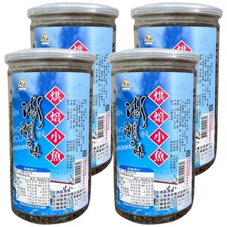 澎湖區漁會 澎湖之味 烘焙小魚, 4瓶, 210g