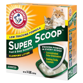 ARM&HAMMER 超凝結貓砂 低粉塵 添加小蘇打, 清香味, 6.35kg, 1盒