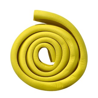 兒童安全防撞條 L型, 黃色, 1條