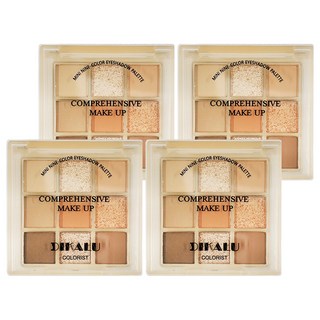 小麥購物 九色眼影盤 S298 38g, 栗子蛋糕, 4個