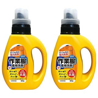 第一石鹼 工作服專用清潔劑 抗菌 800g, 2瓶