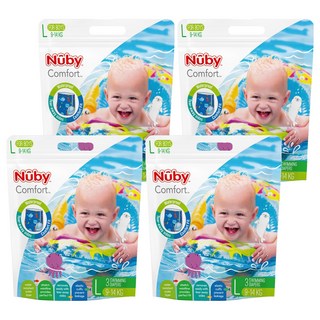 Nuby 游泳尿布 男, L, 12片