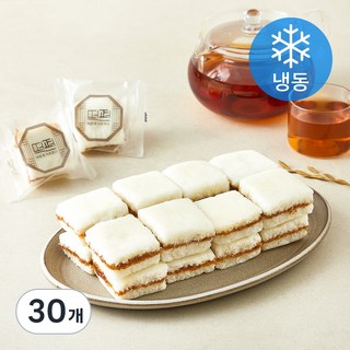 떡편 우유 꿀 설기 (냉동), 40g, 15개입, 2박스