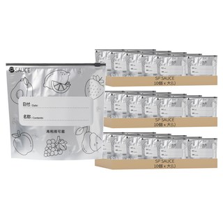 日本 SP SAUCE 戶外專用三層構造鋁箔抗菌保鮮袋, 10個, 大(L), 3盒