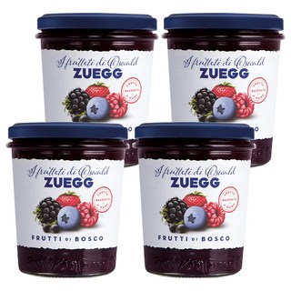 ZUEGG 綜合莓果醬 320g, 4罐