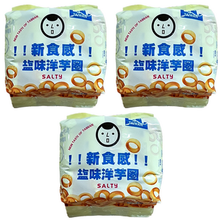 Chiao-E 巧益 鹽味洋芋圈, 72g, 3袋