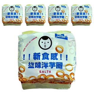 Chiao-E 巧益 鹽味洋芋圈, 72g, 5袋