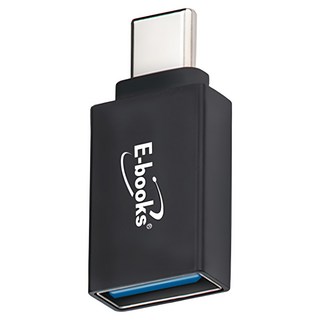 E-books XA26 USB 3.2 轉Type-C轉接頭, 5Gbps高速傳輸, 鋁合金材質, E-IPD230, 1個