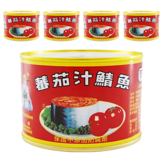 同榮 番茄汁鯖魚罐頭, 425g, 5罐