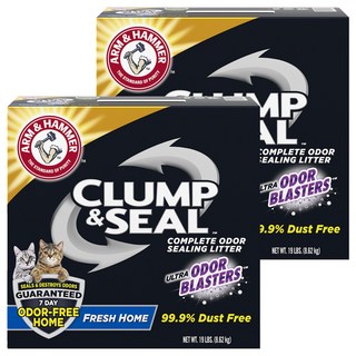 ARM&HAMMER 頂級淨味貓砂, 8.62kg, 2盒, 淨味