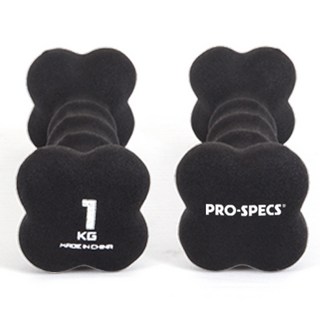 PRO-SPECS 步樂斯 Neoprene 啞鈴, 1kg, 2個