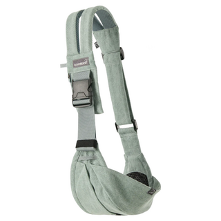 GOOSEKET 365斜肩單肩腰凳嬰兒背帶 (55~88cm) 薄荷綠 輕巧透氣 時尚設計